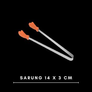 Penjepit Bento BBQ Makanan Karakter Tangan Tong Penjepit Kecil Serbaguna Motif Tangan