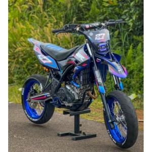 Decal/Stiker wr155/crf150L/klx bf/DTracker/Gordon full body(Bisa ganti warna+nama+no)