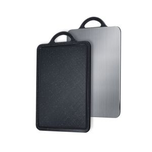 F-shine เขียง สแตนเลส 304 เกรดอาหาร เขียงสแตนเลส เขียงสแตนเลส2ด้าน เขียง2ด้าน เขียงสแตนเลส304 เขียงพลาสติกเกรดอาหาร ไม่เป็นสนิม แห้งไว