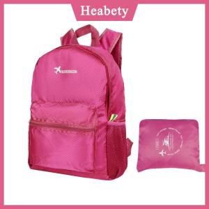 Heabety 25L Trọng lượng nhẹ gấp ba lô nam siêu nhẹ Ba lô chống thấm nước của phụ nữ du lịch Cắm Trại Đi Bộ Đường Dài Ba lô tùy chỉnh