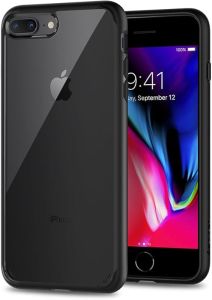 Spigen Ultra Hybrid [2nd Generation] Designed for iPhone 8 Plus Case (2017) / Designed for iPhone 7 Plus Case (2016) - Black