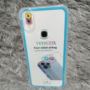SoftCase Casing Vivo V9/Y85/Z3X Silikon Case Selikon Clear Bening Transparan TPU SPACE
