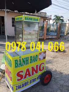 Tủ hấp trưng bày bánh bao thực phẩm 5 tầng Inox giữ nóng bánh bao (Loại cao cấp) bảo hành 12 tháng