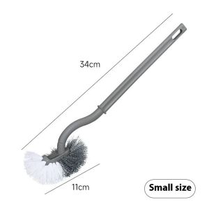 SeasTina Bàn chải vệ sinh khuỷu tay kiểu Nhật Bản bàn chải treo tường phòng tắm gia đình không có ngõ cụt bàn chải vệ sinh lông mềm bàn chải làm sạch