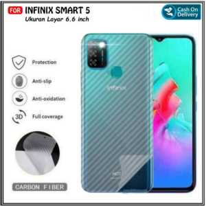 Garskin Infinix GT 20 Pro 5G 10 Pro 5G / Smart 5 2020 Anti Gores Belakang Carbon Skin Pengiriman Cepat