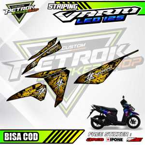 STRIPING VARIASI HONDA VARIO 125 LED - HAYABUSA STYLE / STICKER LIST MOTOR HONDA VARIO 125 LED  - HAYABUSA STYLE