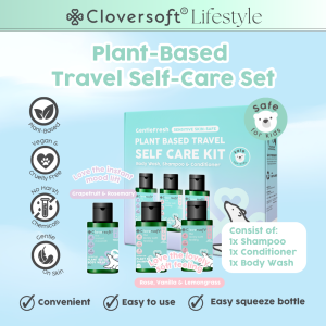 [Cloversoft Official] Travel Set (Body Wash Shampoo & Conditioner) [50ml x 3]