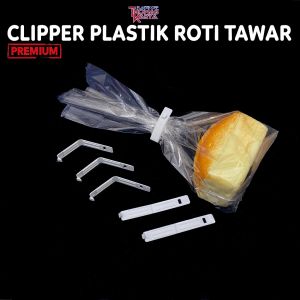 PACK Klip Penjepit Plastik Roti Tawar Isi 100 Pcs