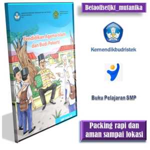 Buku PAI SMP Kemendikbudristek - Kelas 7 Lengkap Isi Berwarna Kertas HVS Baru