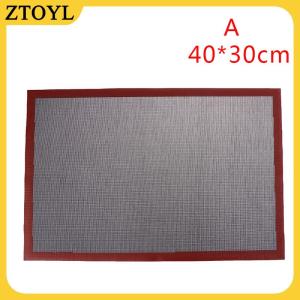ZTOYL  1 tấm lót lò nướng bằng silicon chống dính dụng cụ lót bánh có thể đóng lại