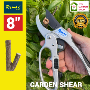 Remax Heavy Duty Pruning Shears Ratchet Hand Pruner Garden Hand Tool Gardening Tool Garden Scissors Tree Cutter Plant Pruner