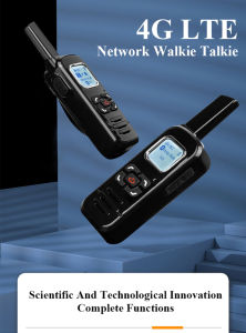 2pcs two way radio 50km range  mini CD-K1 network radio 4G with sim card long range two way radio