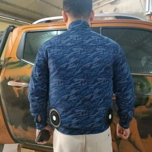 Áo điều hòa Nhật Bản. Áo quạt gió nhật bản áo điều hòa nhật bản pin 30000 mah quạt áo điều hòa áo bảo hộ lao động