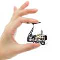 Reel Pancing Mini 500 800 1000 Series Spinning Fishing Reel 4.3:1 12+1 Ball Bearing Full Metal COD. 