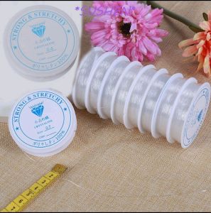 cuộn dây cước trong suốt dùng để xỏ hạt