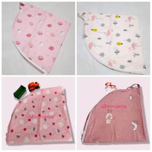 Vỏ gối chống trào ngược cho bé thay thế cotton thoáng mát kích thước 70*70cm MẪU BÉ GÁI