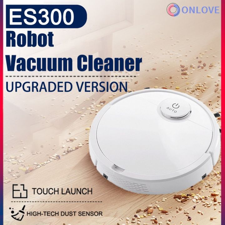 ES300 Smart Automatic Cleaning Robot Sweeping Robot Vacuum Cleaner Ultrathin Silent Vacuum