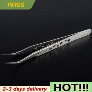 PkYeG ESD Industrial Tweezers Anti-static Anti-Magnetic Stainless Steel Tweezers