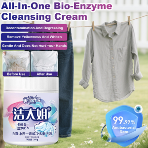 All-in-one Stain Removal Enzyme Cleaning Cream Deep Stain And Oil Cleaning Cream Clothes Cleaning Agent Multifunctional Laundry Paste