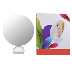 Magic Mirror God Mirror Plastic Table Round Heart LED Magic Mirror Wedding Photo Studio Photo Frame Lamp Gift