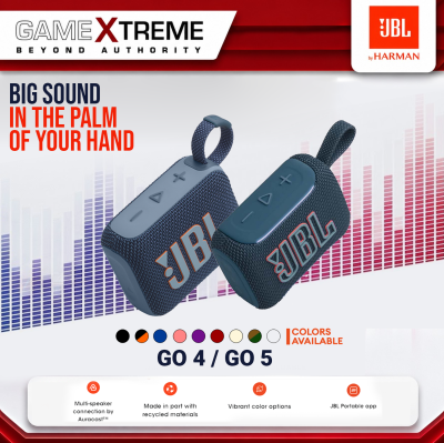 JBL Go 4 / Go 5 - Wireless Bluetooth Speaker