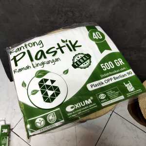 Kantong Kresek HD Tebal Uk 40 / Kantong Plastik Putih Tebal Isi 500gr