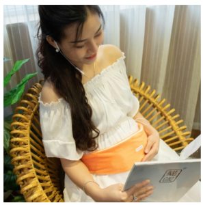 Tai nghe thai giáo HONEY SMART cho bé giúp thai nhi thông minh từ trong bụng hỗ trợ thai giáo tặng kèm tai nghe cho mẹ bầu