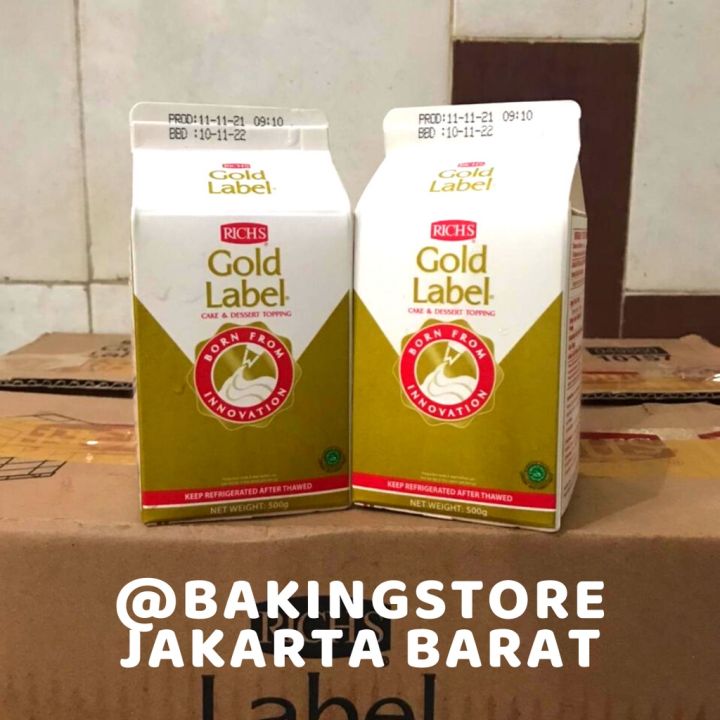 Richs Gold Label Rich's Rich Whipping Cream 500 gr Lazada Indonesia