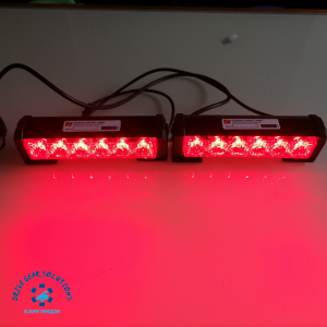 12V - 24V Red-Red Federal Signal Car Strobe Blinker
