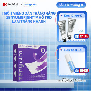 [MỚI] Miếng Dán Trắng Răng ZenyumBright™ Hỗ Trợ Làm Trắng Nhanh