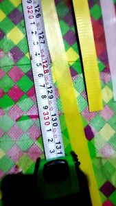 Mika Sendaren Sawangan Layangan bening lebar 15cm panjang 3 meter