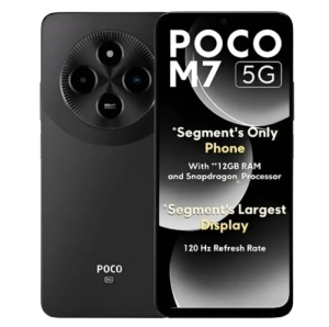 POCO M7 8GB+256GB โทรศัพท์ MediaTek Helio G36 แบตเตอรี่ 5160mAh หน้าจอ 6.88" 120Hz