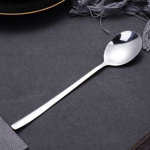 ช้อนส้อม ช้อน / ส้อม 21.6ซม ช้อนส้อมสแตนเลส 304 ช้อนส้อมเกาหลี ช้อนเกาหลี ส้อมเกาหลี ส้อมยาว ช้อนกาแฟ ช้อนเค้ก ช้อนซุป ช้อนกลม-215