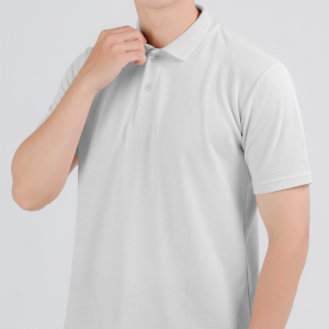 Kaos Polo Shirt Pria Denim Lengan Pendek Slim Fit Anti Kusut Nyaman dan Lembut - Stylelaki LAPIQUE