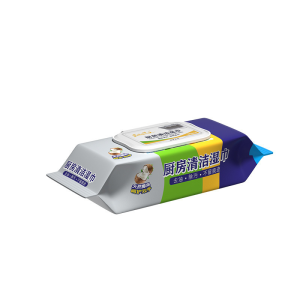 (80 Pcs) Kitchen Wipes Disposable Wet Tissue Strong Decontamination Cleaning Degreasing Household Wet Paper Oil Remove