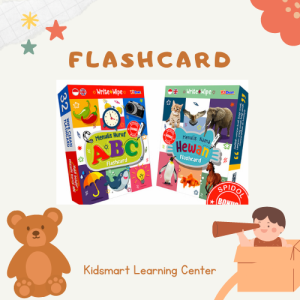PROMO BELI 1 GRATIS 1 Flash Card Edukasi Anak Wipe Clean Kidsmart