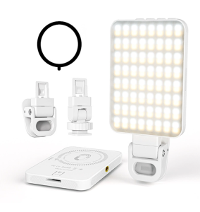 Absorption Fill Light Rechargeable Portable Camera Light LED Lamp for Magsafe IPhone Vlogging Video Selfie Lights