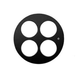 Transparent Camera Lens Protector Film Hollowed Design Metal Frame Water Resistant Scratchproof Impact Absorption Design