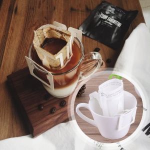 25/50/100 Pcs Coffee Drip Bag Empty - Coffee Drip Filter Paper Dripper for Rebranding