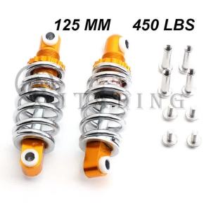 kkmf 125mm Rear Shock Absorbers 450 LBS Fit For Electric Bicycle ScooterE Bike spring shock absorber accessories 7P3H9