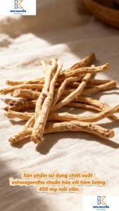 NOW Ashwagandha 450mg Hỗ Trợ Giảm Căng Thẳng Giấc Ngủ Ngon Tăng Năng Lượng - Mỗi viên chứa: - Ashwagandha Extract (Withania somnifera – Root & Leaf): 450mg - Chuẩn hóa tối thiểu 25% Total Withanolides (11mg)