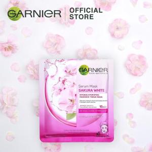 Garnier Sakura Glow Hyaluron Serum Mask - For Glowing Skin Dull and Dry Skin