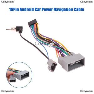 [COD] Cozyroom Android Car Power Navigation Cable 16PIN Modified Line Adapter For Honda Fit CITY CRV HRV JAZZ Harness Line Accessories