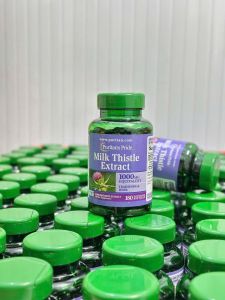 Bổ gan mỹ milk thisle extract 180v hàng mỹ chính hãng
