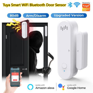 Tuya WiFi Bluetooth Door Sensor D01 D06 (No Hub) เซ็นเซอร์ประตู หน้าต่าง ลิ้นชักตู้ แจ้งเตือนผ่านมือถือ