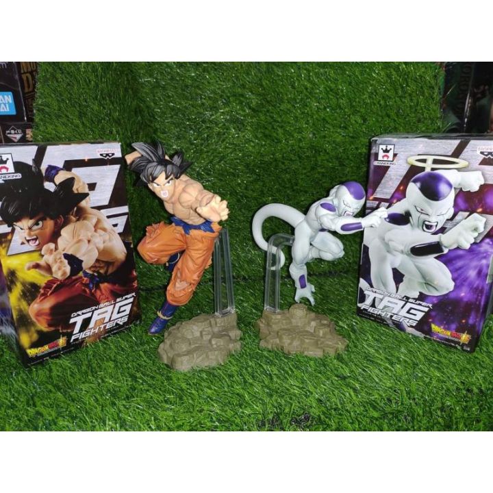 Banpresto Dragonball Super Tag Fighters - Figura Son Goku E Vegeta 17 Cm - Multicolore - Import Giappone