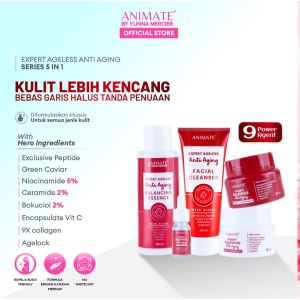 𝗝𝗨𝗡𝗞𝗜𝗘 𝗠𝗔𝗞𝗘𝗨𝗣 -Animate Expert Ageless Anti Aging Series 5in1