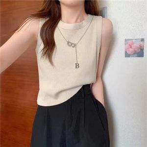 แขนกุดเสื้อผ้าผู้หญิงผ้าอย่างดีจัดส่งที่รวดเร็วฟรีไซส์สไตล์อเนกประสงค์