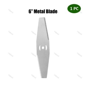 [6 Inch/15cm] Metal Blade Replacement For Lawn Mower Grass Trimmer Alat Ganti Mesin Rumput Accessories Spare Part