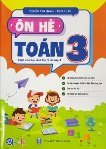 Ôn hè toán 3 (dành cho học sinh lớp 3 lên lớp 4) - sách tham khảo cấp 1